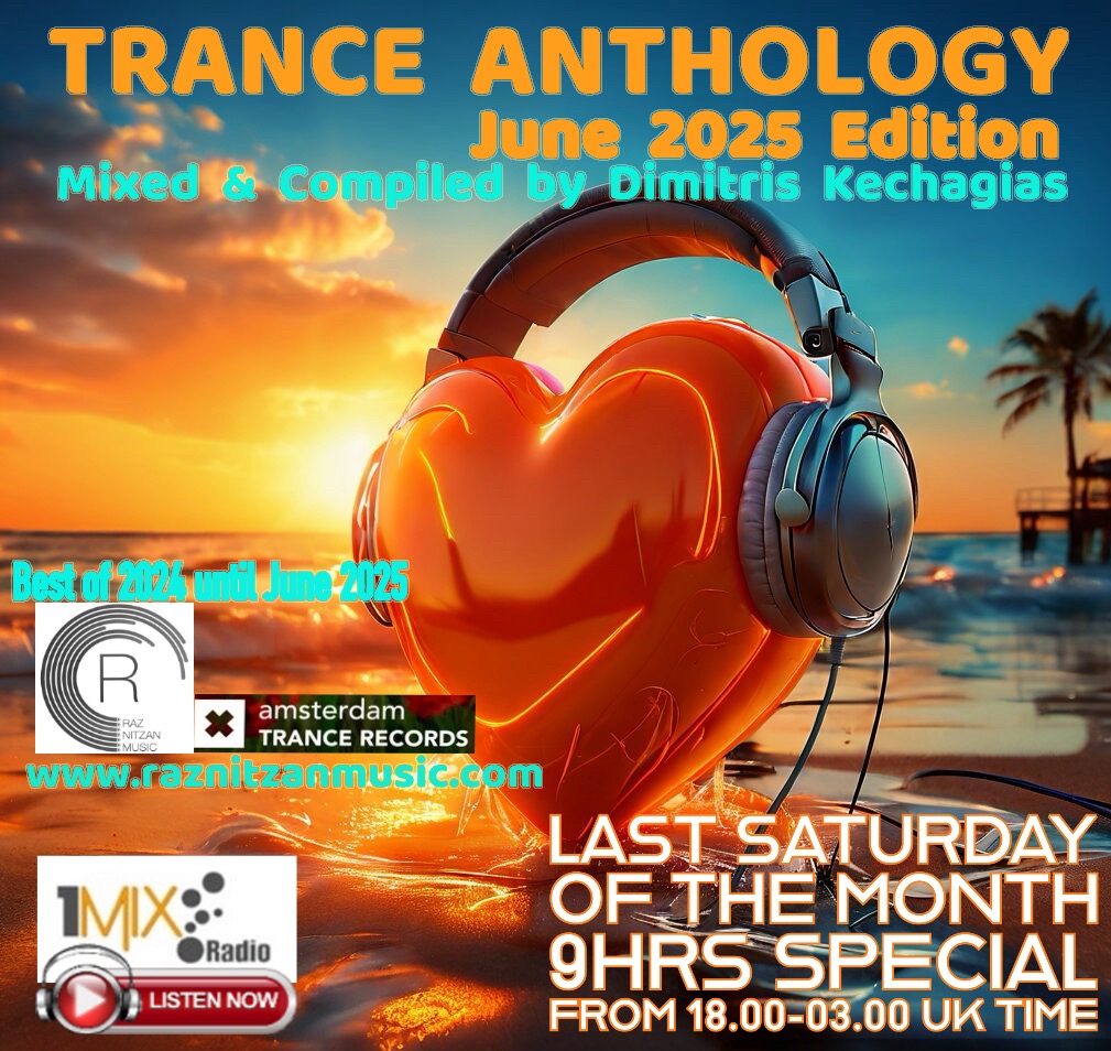 Flux Bpm Online (@fluxbpmonline) on Twitter photo Join us TODAY <a href="/Onemixradio/">1Mix Radio</a> <a href="/1mixTrance/">1Mix Radio Trance</a> for the Trance Anthology – June 2025! 🚀
THE absolute BEST tracks from <a href="/AmsterdamTrance/">Amsterdam Trance Records</a> and <a href="/RazNitzan/">Raz Nitzan</a> . Massive vocal trance beauties from 2024 to June 2025! 💥
⏰ Time: 18:00 - 03:00 UK Time listen.1mix.co.uk/#EDM%20Stream Join us TODAY <a href="/Onemixradio/">1Mix Radio</a> <a href="/1mixTrance/">1Mix Radio Trance</a> for the Trance Anthology – June 2025! 🚀
THE absolute BEST tracks from <a href="/AmsterdamTrance/">Amsterdam Trance Records</a> and <a href="/RazNitzan/">Raz Nitzan</a> . Massive vocal trance beauties from 2024 to June 2025! 💥
⏰ Time: 18:00 - 03:00 UK Time listen.1mix.co.uk/#EDM%20Stream