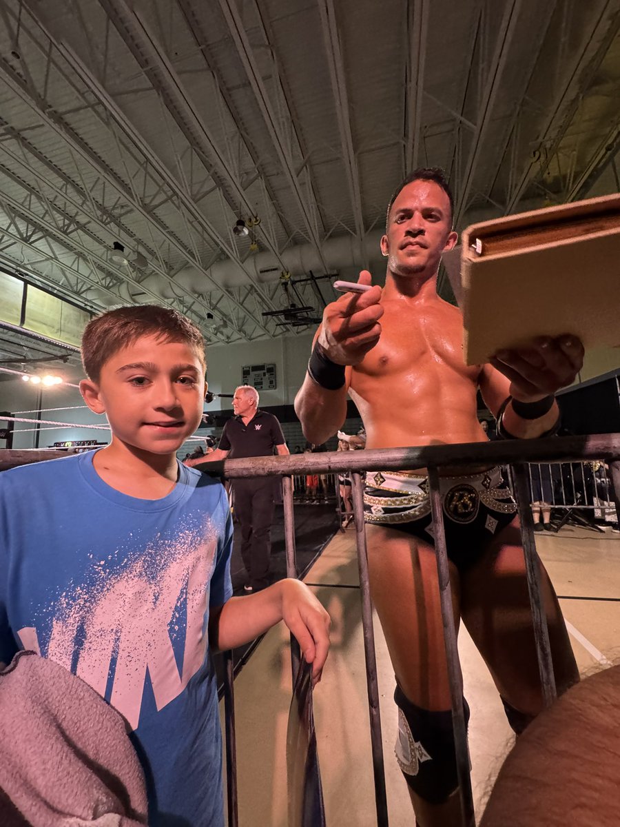 Great to see Ricky Saints’ #nxtfortpierce in-ring debut! 

#NXTFtPierce #nxt