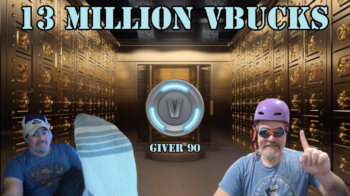 SO THIS IS HAPPENING THIS WEEKEND!!
TOMORROW NIGHT COULD BE THAT NIGHT TO HIT 13 MILLION VBUCKS GIVEN OUT TO THE COMMUNITY!!
I CAN FEEL A 50 000 VBUCK GIVEN COMING, ONCE WE HIT THE 13 MILLI...
STAY TUNED AND MAKE SURE YOUR FOLLOWING THE STREAM!!
twitch.tv/g90b0mber