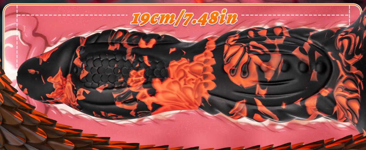 This monster dildo is a thrill. Great for anyone, couples or solo play. Some many great different textures. The knots- AMAZING. The color is very bold and fun. It’s very flexable, and the prefect about of thickness. The suction cups gives you some great hands free playing!
Anyone