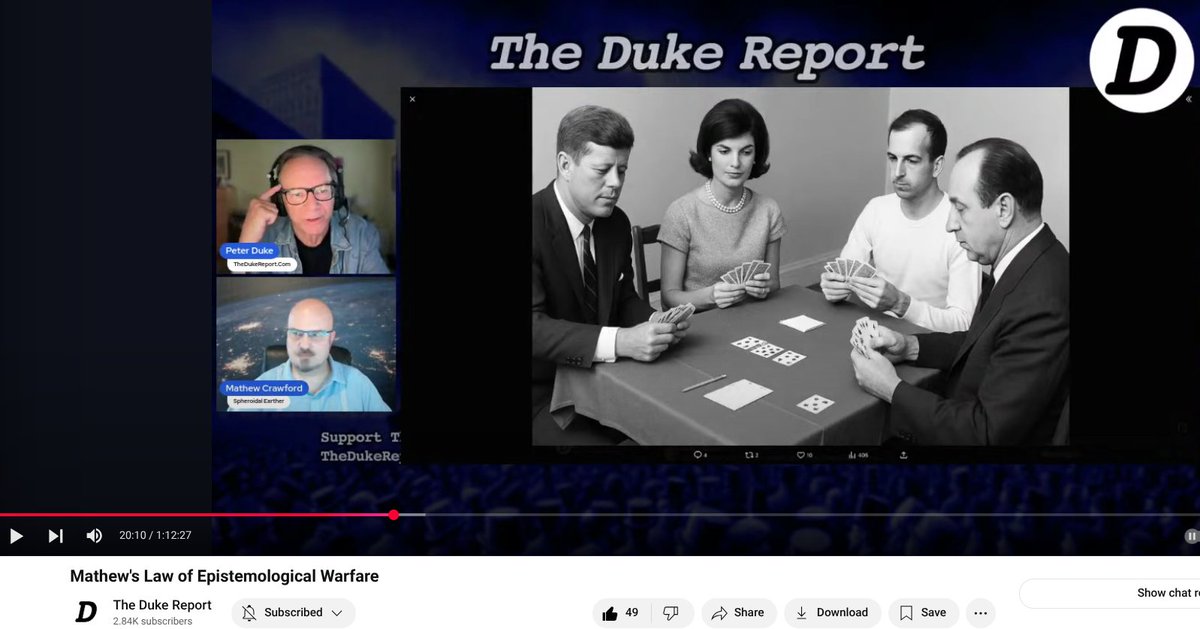 NWO4LYFE666CCP's tweet image. "The idea is the #LeeHarveyOswald 'story' serves the #PowerStructure" ~ #PeterDuke
Browsin da ole www N ran across this. Dunno how it Eva changes, but thought of U - quite #poignant I feel like still - @Judyth This msg brought #2U by #PFIZERkillingFIELDS youtube.com/watch?v=dq23ne…