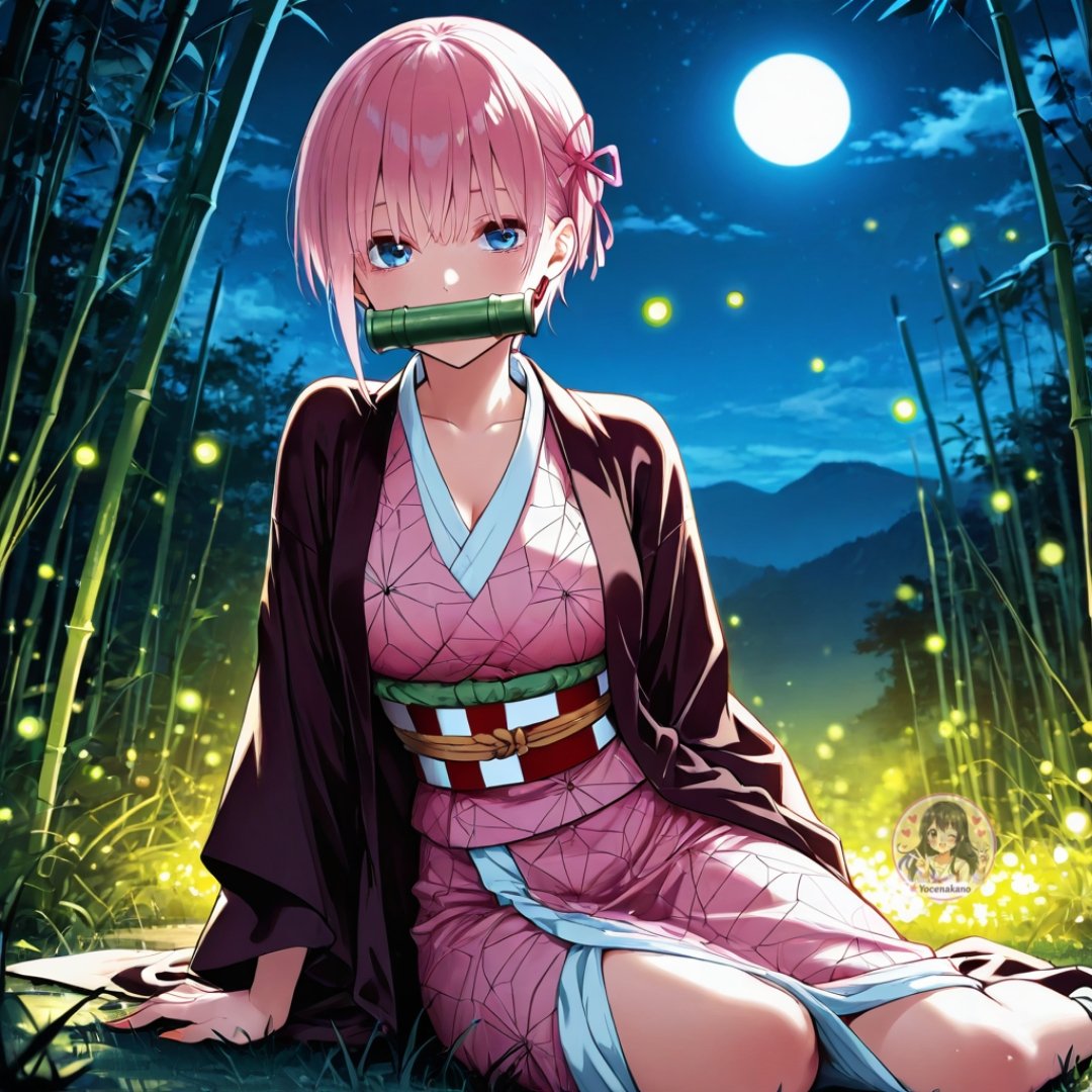 yocenakano's tweet image. #nakanomiku #nakanonino #nakanoyotsuba #nakanoichika #QuintessentialQuintuplets #AiArt #nezukokamado #cosplaynezuko #cosplay