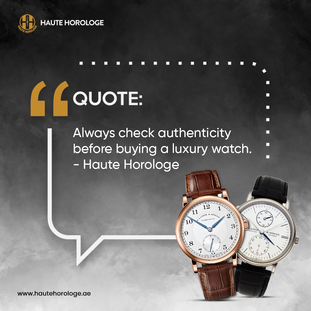 hhorologe's tweet image. 🔍 Always check authenticity before buying a luxury watch.
At Haute Horologe, every watch is verified and certified — so you can shop with confidence.

🛒 hautehorologe.ae

#HauteHorologe #LuxuryWatchTips #CertifiedWatches #PreOwnedLuxuryWatches #TrustedWatchDealer