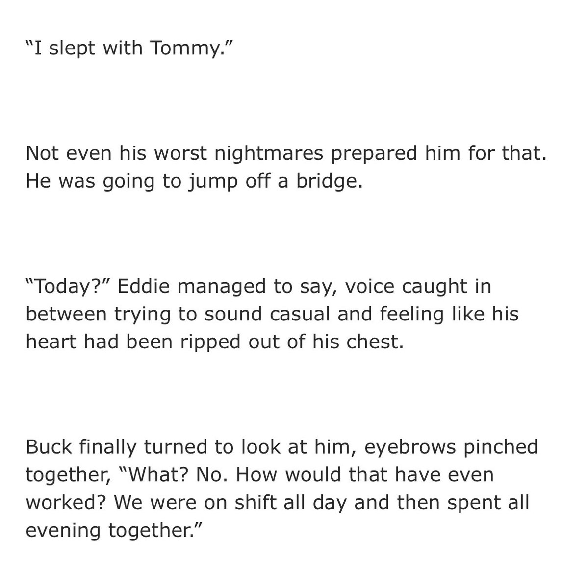 drop everything you're doing and read this one archiveofourown.org/works/66864799