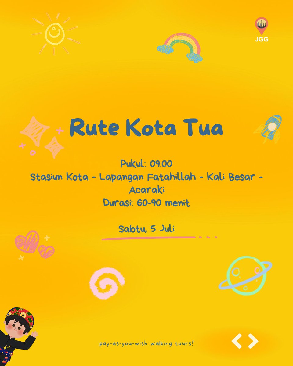 Jakarta Walking Tour tweet media