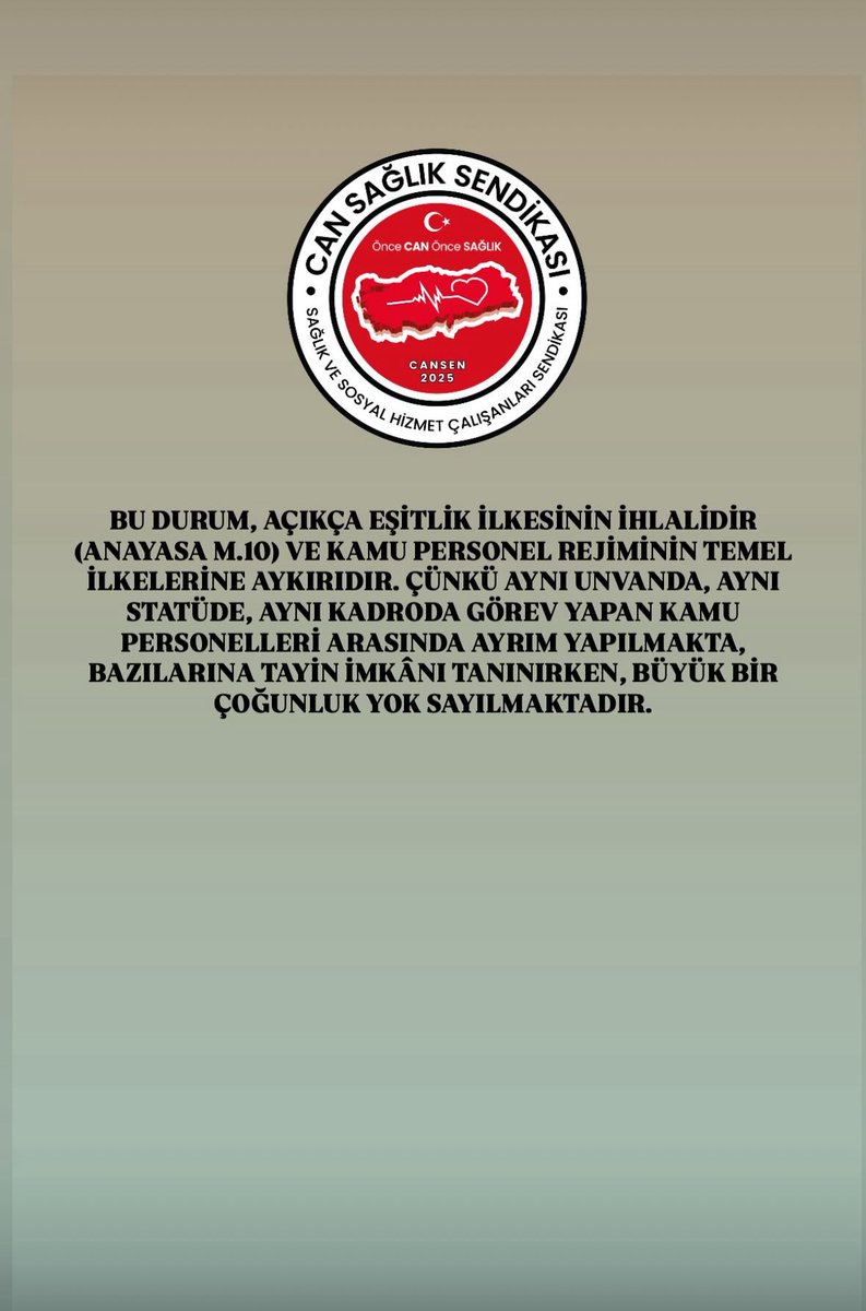ÜNİVERSİTE MEMURLARININ TAYİN SORUNU ÇÖZÜMÜ İÇİN:

YÖK’E BAĞLI PERSONEL GENEL MÜDÜRLÜĞÜ’NÜN KURULMASI VE MERKEZİ TAYİN YÖNETMELİĞİNİN ÇIKARILMASI….

BASİT BİR DÜZENLEME İLE GİDERİLECEK BİR SORUNU:
SANKİ, ULUSLARARASI DEVLET SORUNUNA DÖNÜŞTÜRÜLDÜ…!

ÜNİVERSİTELERDE GÖREV YAPAN