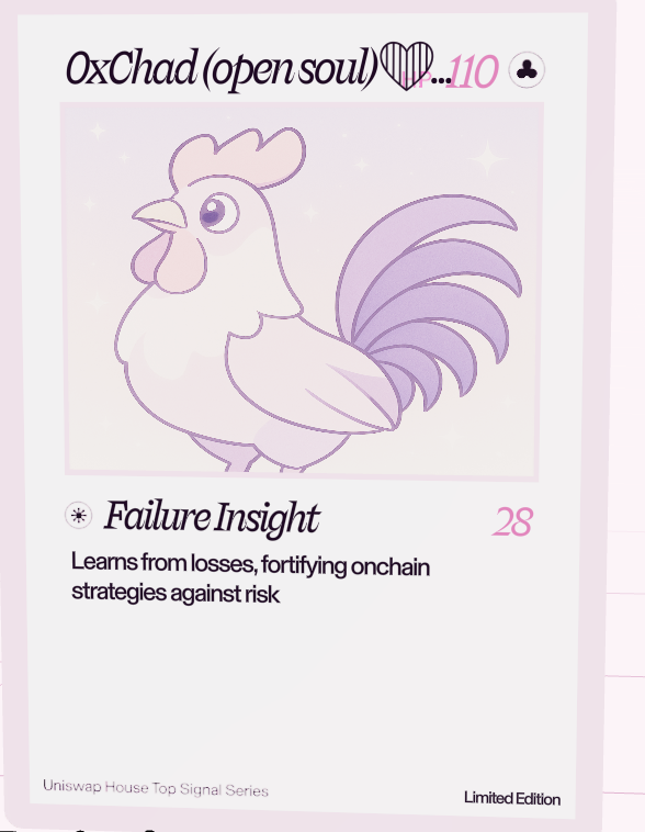 Just pulled a grail

Check out my Uniswap trading card 🦄