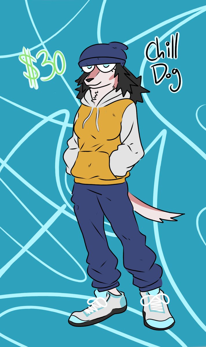 while i bang out commissions today's warmup shaped into an adopt- dm to claim