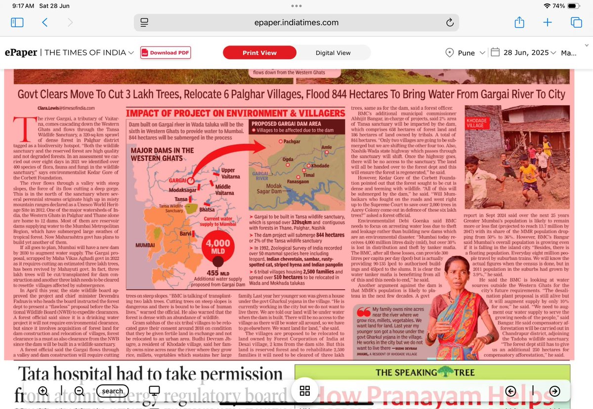 Manish Morey (@manishmorey3105) on Twitter photo One more case of development which villages will be submerged to make Urban growth, relocation and replanting of trees is a nice excuse and order in the NCW Requirements
<a href="/Dev_Fadnavis/">Devendra Fadnavis</a> <a href="/CMOMaharashtra/">CMO Maharashtra</a> <a href="/mybmc/">माझी Mumbai, आपली BMC</a> <a href="/MMRDAOfficial/">MMRDA</a> <a href="/sushmadate/">sushma date</a> <a href="/SVYadwadkar/">Sarang Yadwadkar</a> <a href="/NCWIndia/">NCW</a> <a href="/mieknathshinde/">Eknath Shinde - एकनाथ शिंदे</a> One more case of development which villages will be submerged to make Urban growth, relocation and replanting of trees is a nice excuse and order in the NCW Requirements
<a href="/Dev_Fadnavis/">Devendra Fadnavis</a> <a href="/CMOMaharashtra/">CMO Maharashtra</a> <a href="/mybmc/">माझी Mumbai, आपली BMC</a> <a href="/MMRDAOfficial/">MMRDA</a> <a href="/sushmadate/">sushma date</a> <a href="/SVYadwadkar/">Sarang Yadwadkar</a> <a href="/NCWIndia/">NCW</a> <a href="/mieknathshinde/">Eknath Shinde - एकनाथ शिंदे</a>