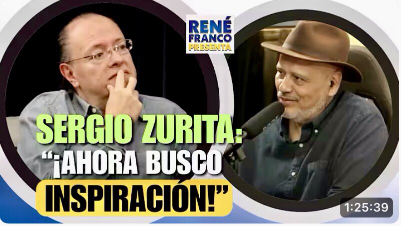 ¡No se pierdan esta entrevista que me hizo <a href="/ReneFranco/">RENE FRANCO</a>! Hablamos de La Taquilla, de la posibilidad de volver a trabajar juntos y de nuestras crisis personales. Fue una charla reveladora: youtube.com/live/rk_COAHMF…