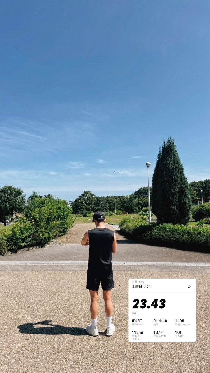 _yabuta's tweet photo. 何年か振りに心折れかけた。笑
6月中の20キロトライ達成🏃‍♂️ https://t.co/rRyGrpqZot