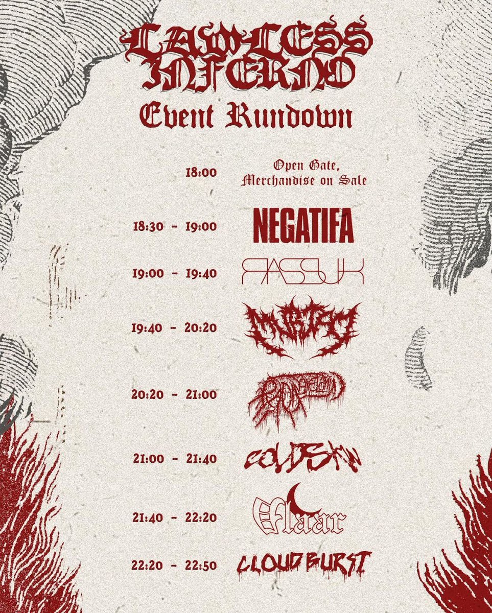 Sampai jumpa di LAWLESS INFERNO