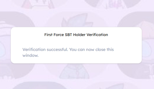 ⚡️重要提醒： <a href="/TacBuild/">TAC (🫰,✨️)</a> SBT持有者速去验证拿role

①点击链接：verify.tacmansbt.com
②绑定DC
③连接持有SBT的钱包（OKX钱包暂时不行）
④完成签名即可在DC拿到新role

TAC 是一种 #TON 网络扩展，允许 EVM 社区访问 Telegram 的 9.5 亿用户，期待早日TGE