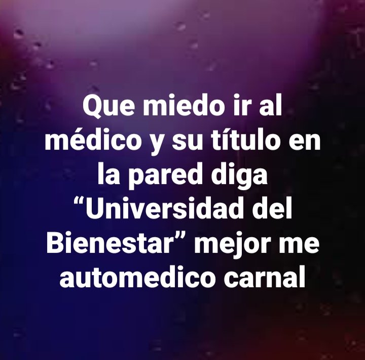 GermanMargain's tweet photo. Si puedes ser licenciado en derecho en 2 semanas ahí, ¿Cuanto tardará un médico? ¿1 mes? https://t.co/0tjpqBbCLr