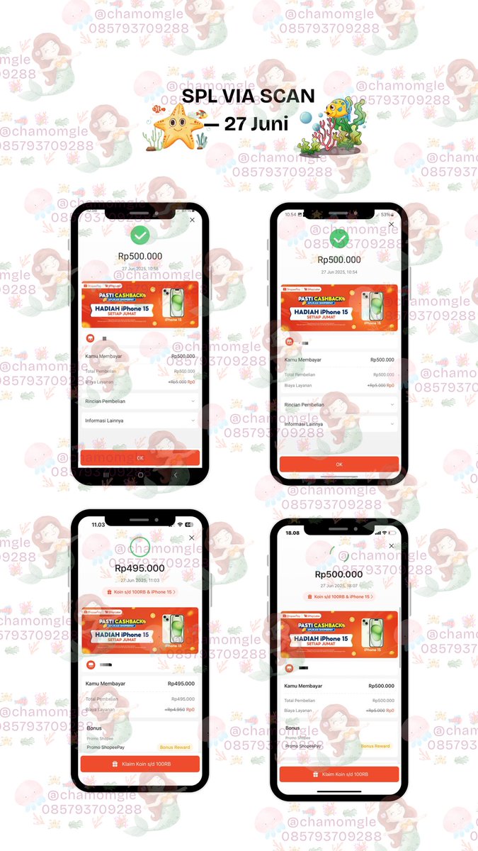 𝐒𝐏𝐋 𝐯𝐢𝐚 𝐒𝐂𝐀𝐍  ᡣ𐭩 •｡ꪆৎ ˚⋅
— 500k  — 500k 
— 495k  — 500k