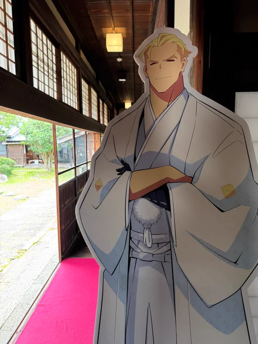 出勤前に「来て～」とお呼ばれされていた推し撮りイベントにお邪魔してきました。可愛い～～ #田舎の旦那
