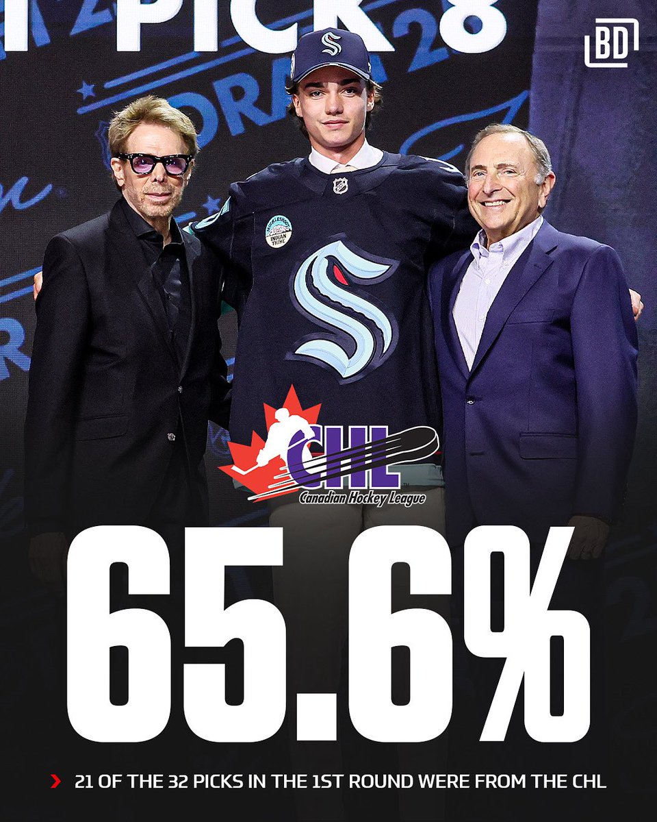 CHL players DOMINATED the first round of the 2025 NHL Draft. 🇨🇦