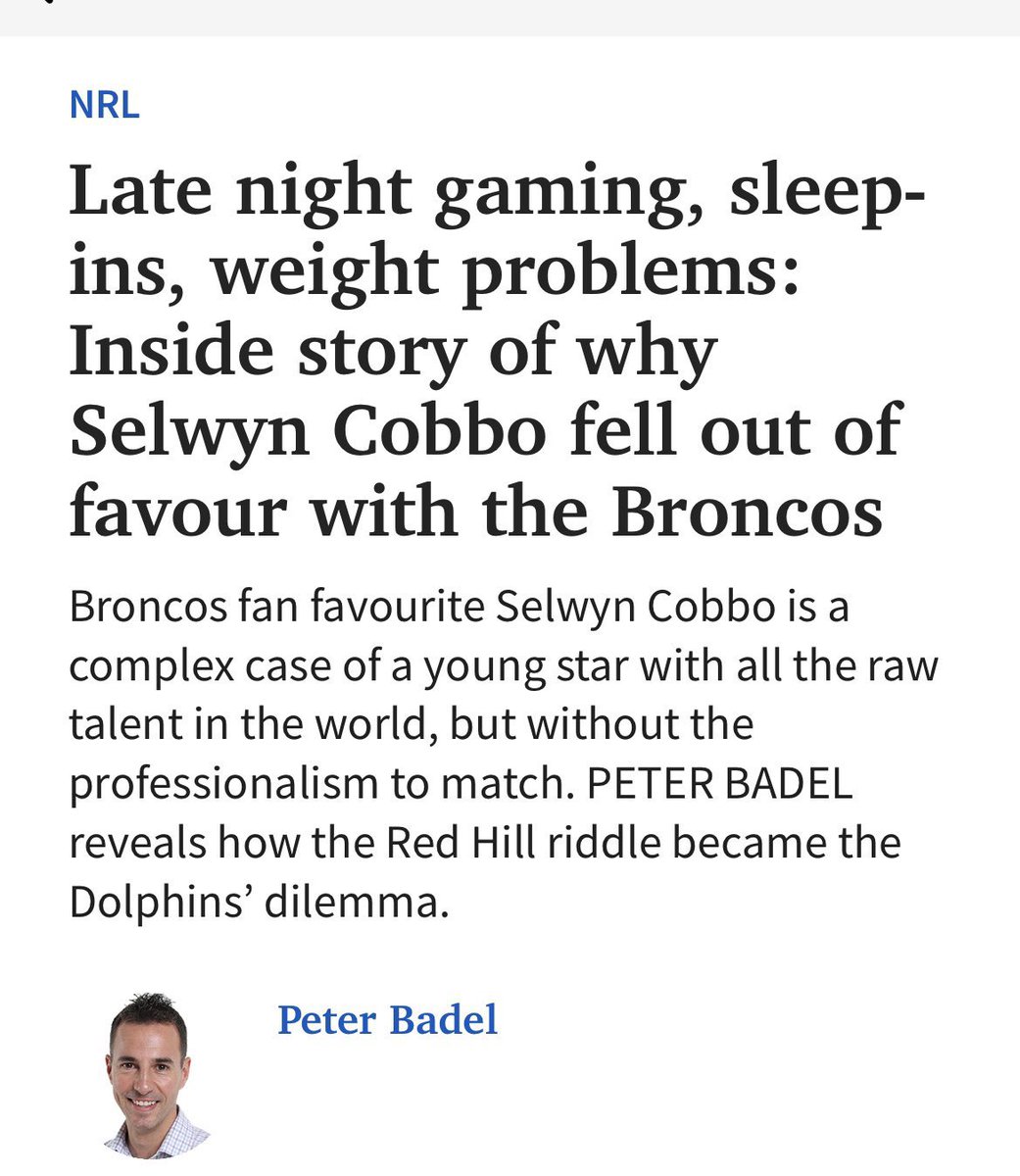 Driving with illegal drugs in your system, getting in a car accident ,Injuring a young kid . 

Nothing to see here 🫣 

#NRL