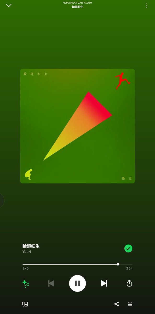 the lyrics are very good  😭and the title is Rinne tensei 
#優里_輪廻転生