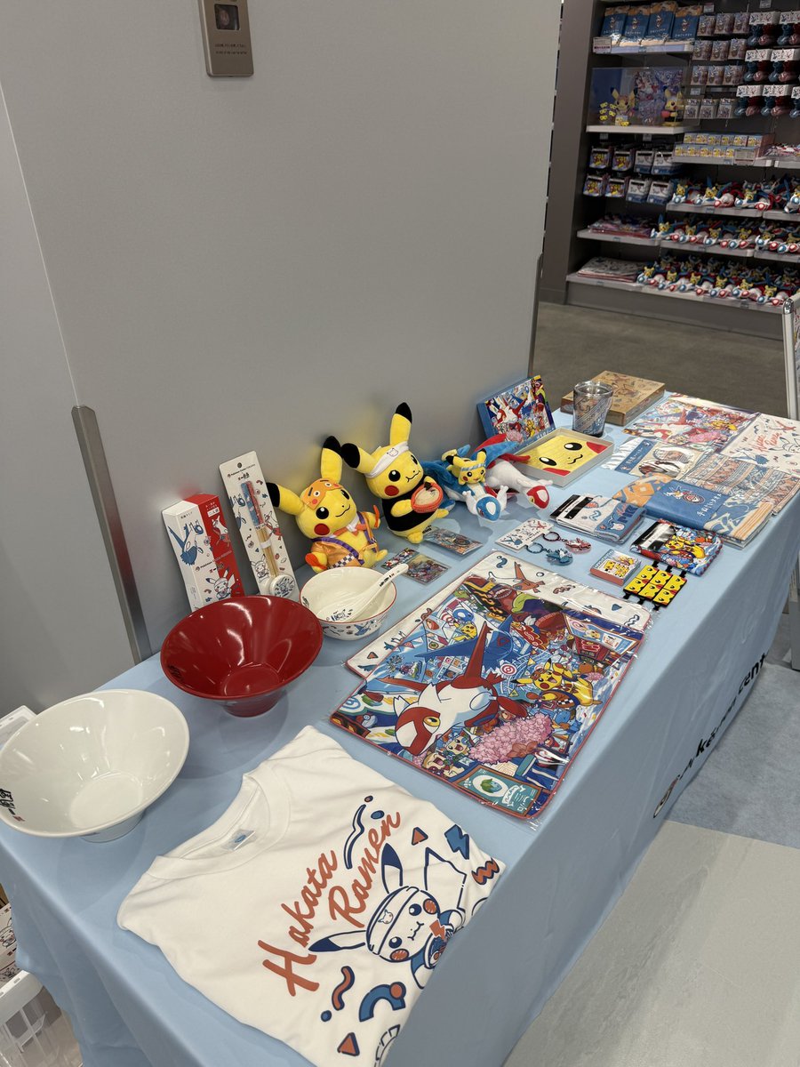 先日の福岡出張は #ポケモンセンターフクオカ さんのリニューアル