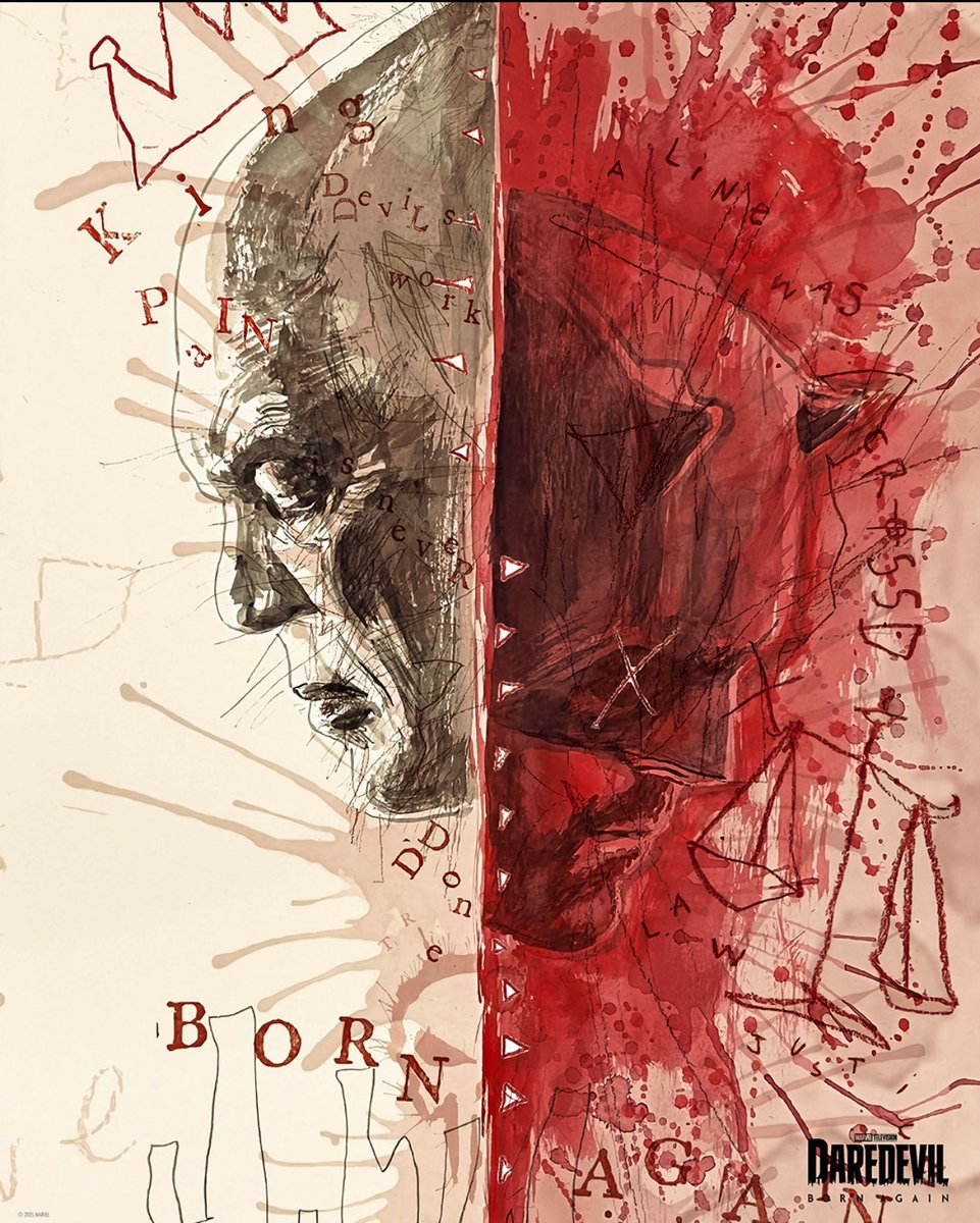 vincentdonofrio's tweet image. DAREDEVIL Born Again
@Marvel
@DisneyPlus
Art by @davidmackkabuki