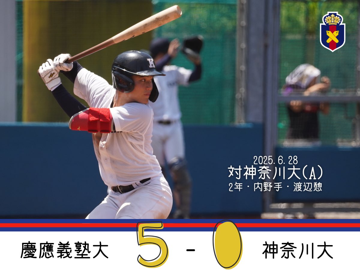慶應義塾体育会野球部【公式】 on X: 