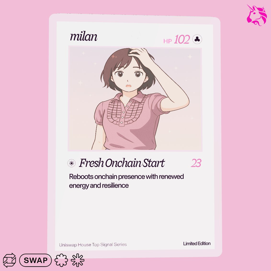 Just pulled a grail

Check out my Uniswap trading card 🦄