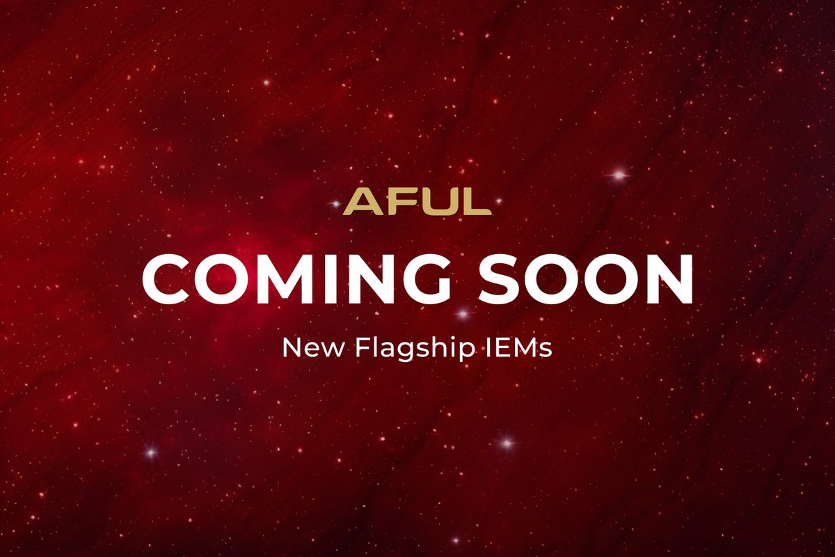 ☀光とともに、新しい何かが目覚める——
🔥まるで朝日のように息をのむ美しさ

#AFUL #DAWNX #IEM #フラッグシップ #新作 #HiFi #オーディオ #音楽
