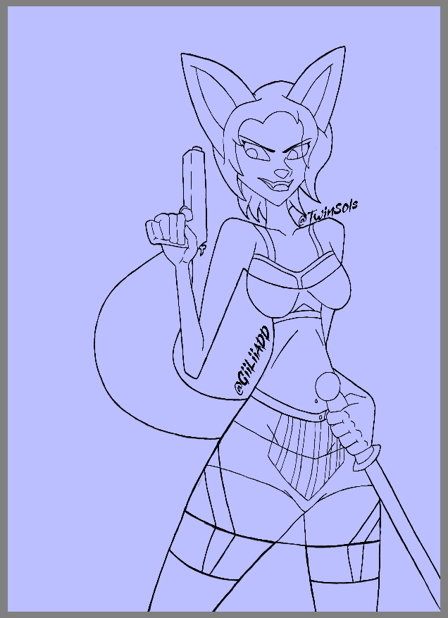 GiiLiiADD's tweet photo. Another #WIP of Our Main Girl Vixen Redtail from @TwinSols 

Not a Pro at #lineart  but I think it looks good.

#artmoots #furryanimation #LGBTQIA https://t.co/YPQ4rnP3Wi