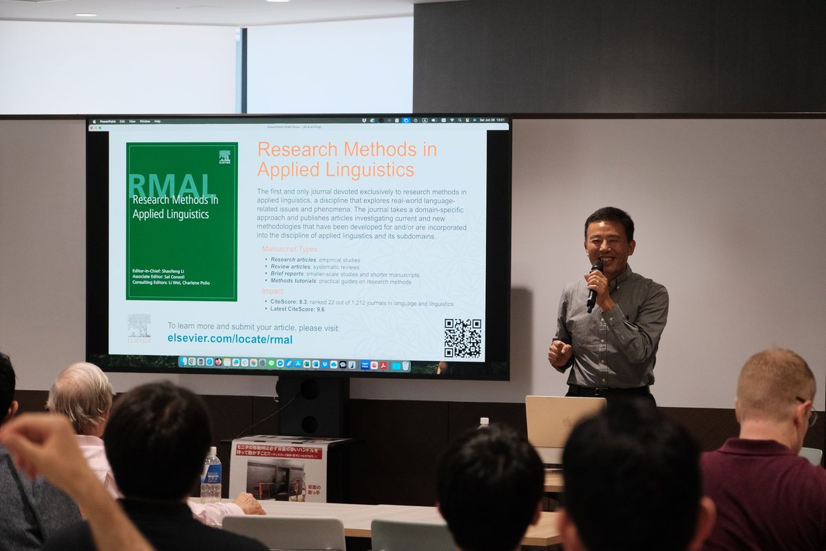 Dr. Shaofeng Li <a href="/ShaofengLi9/">Shaofeng Li</a> introducing RMAL. His smile symbolizes submitter experiences!
 
#JSLARF2025