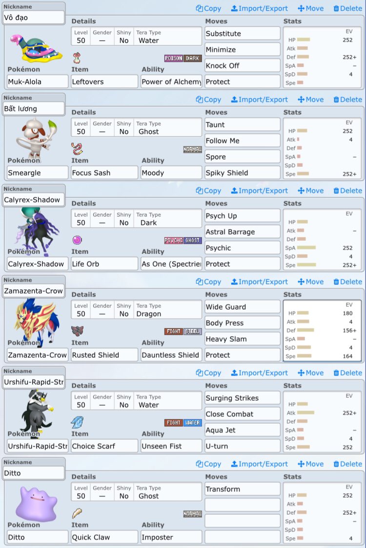 yankiken's tweet photo. I only play Muk Smeargle team and reach 1700+ Elo. This team is fun to play :p.
Paste: https://t.co/HBJknhP19h https://t.co/j23dIfOHyC