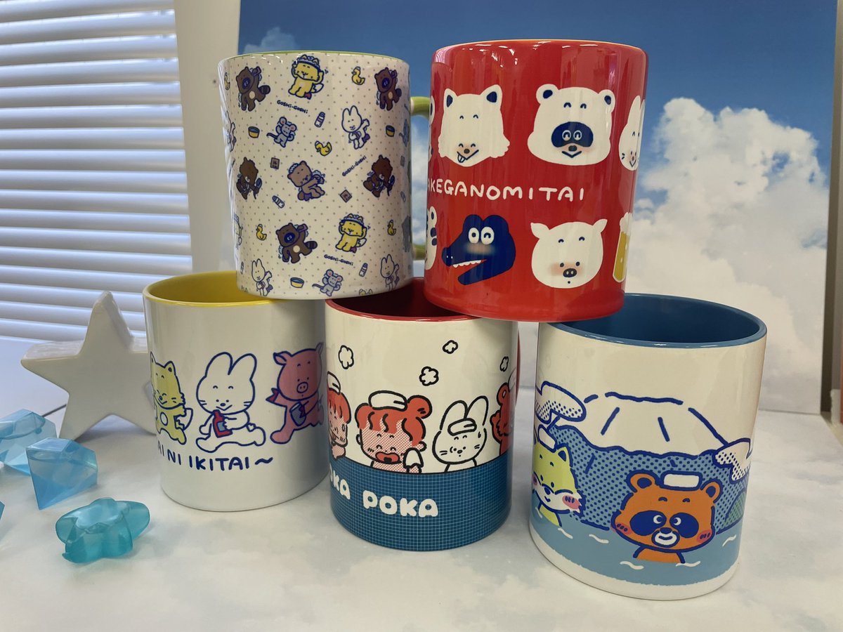 デザフェス用のマグカップ補充と、新作も追加です〜！！
今回も #同人工房 さんで作ってきました〜！毎回ギリギリにありがとうございます！
デザフェスまで1週間〜！！！