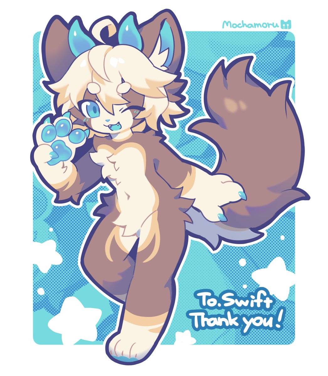 #skeb 
リクエストありがとうございました！💛🩵