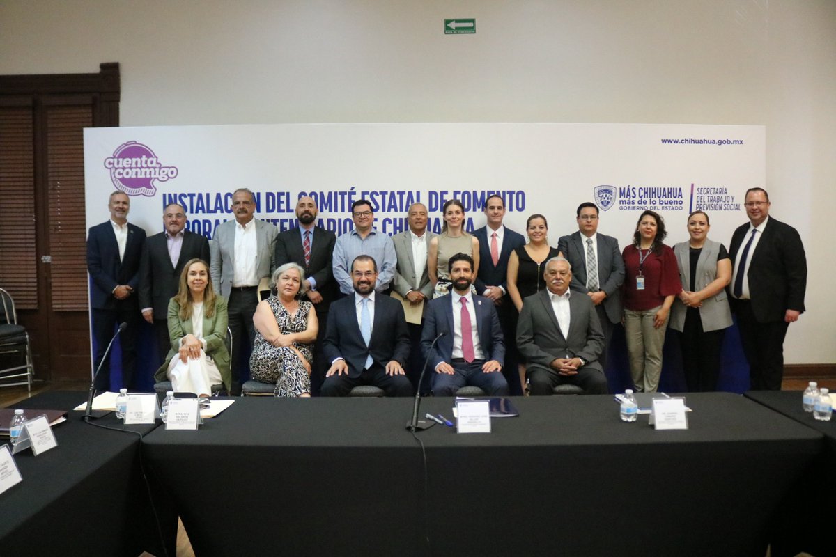 gabriel_tamariz's tweet image. En representación del Srio. @marathb, participé en la instalación del Comité de Fomento Laboral Penitenciario de Chihuahua con el Srio. estatal Diódoro Siller (@stpschihuahua).
#ReinsercionMX busca dar trabajo digno a las personas privadas de la libertad.
#ProsperidadCompartida