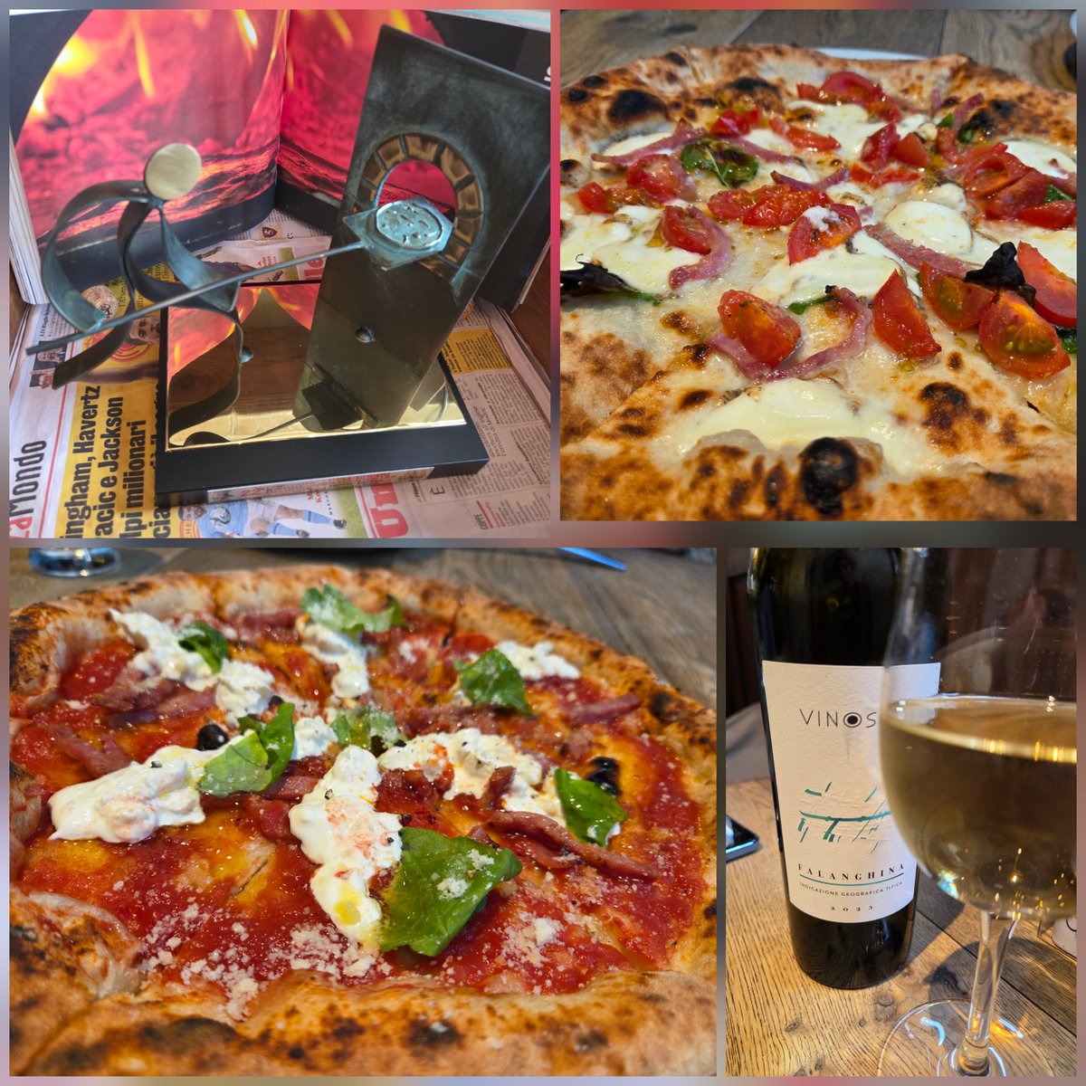 PIZZERIA IL TAMBURELLO@小伝馬町
定期更新、優勝カップ？を拝みに。
第22回ナポリピッツァ職人世界選手権 カプート杯、S.T.G.(メイン部門)優勝後、初めて行けました。優勝は、マリナーラだったらしく、それは次回のお預け(笑)
