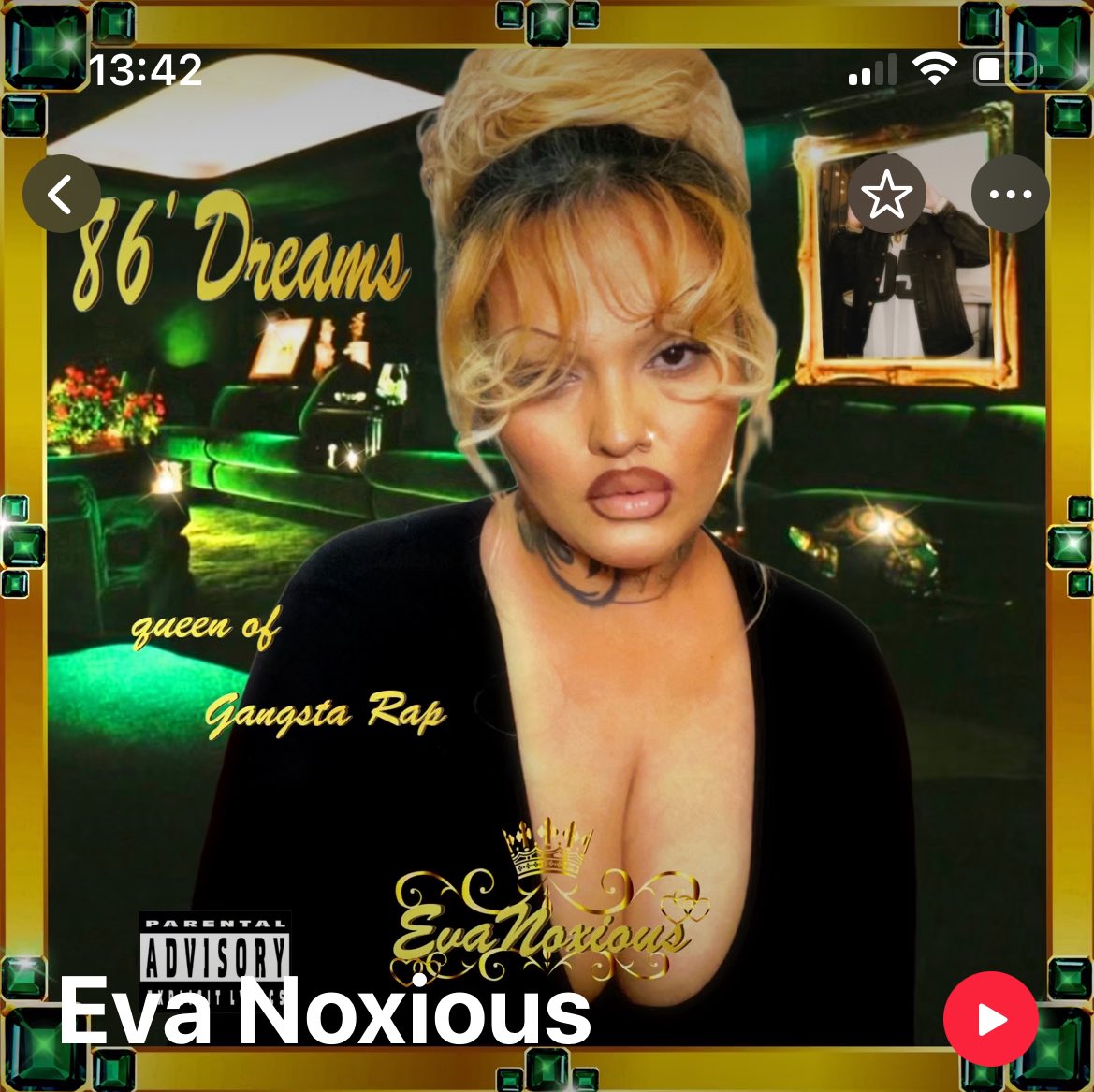 Eva Noxious嬢のこのジャケみたいの良過ぎる
マジで好き