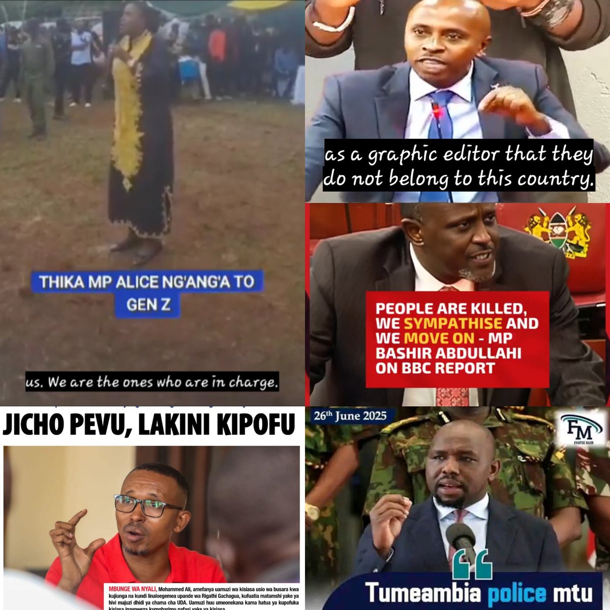 iamennoh's tweet image. A THREAD of what POLITICIANS said and did that no KENYAN voter should forget come 2027🧵😏