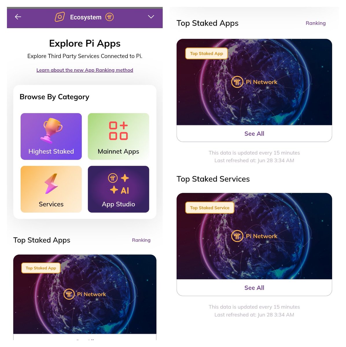 shrh56108161's tweet image. 🚨 LATEST UPDATE

WHOLE ECOSYSTEM HAS BEEN UPDATED 🔥

➡️ ecosystem.pinet.com

#pinetwork24x7 #Pi2Day 🚀