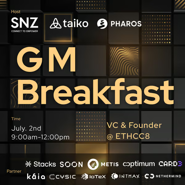 sheeetsxyz's tweet image. We've got 333 events and counting on our #ETHCC2025 list and the week is only getting started😱
We just added some great looking events from @tallyxyz @bitvavocom @snzholding @AleoHQ and many more!
Don't wait, RSVP for these and tons of others now at sheeets.xyz