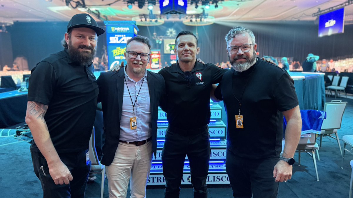 PovoraTech's tweet photo. Proud to deliver our BodyCam and CapCam systems for @powerslap in Las Vegas! 👊🎥

Huge thanks to the referees and catchers for helping us bring fans even closer to the raw intensity of the action.

#PowerSlap #BodyCam #CapCam #TechInSport #LasVegas https://t.co/RMPxFU0x6L