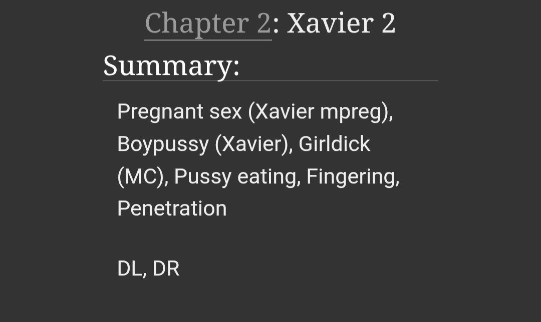 xavslittlelight's tweet photo. Sorry Xavier pls don't fuck up my pulls after I post this ‼️‼️
🩷✨️Short fic✨️🩷 (for Xavier from the smut collection)
Quick review is in the 2nd pic
Link on AO3 (only available to registered users): https://t.co/WsTrtBdZLb
#ladsmpregweek https://t.co/xwCdSAfjlC
