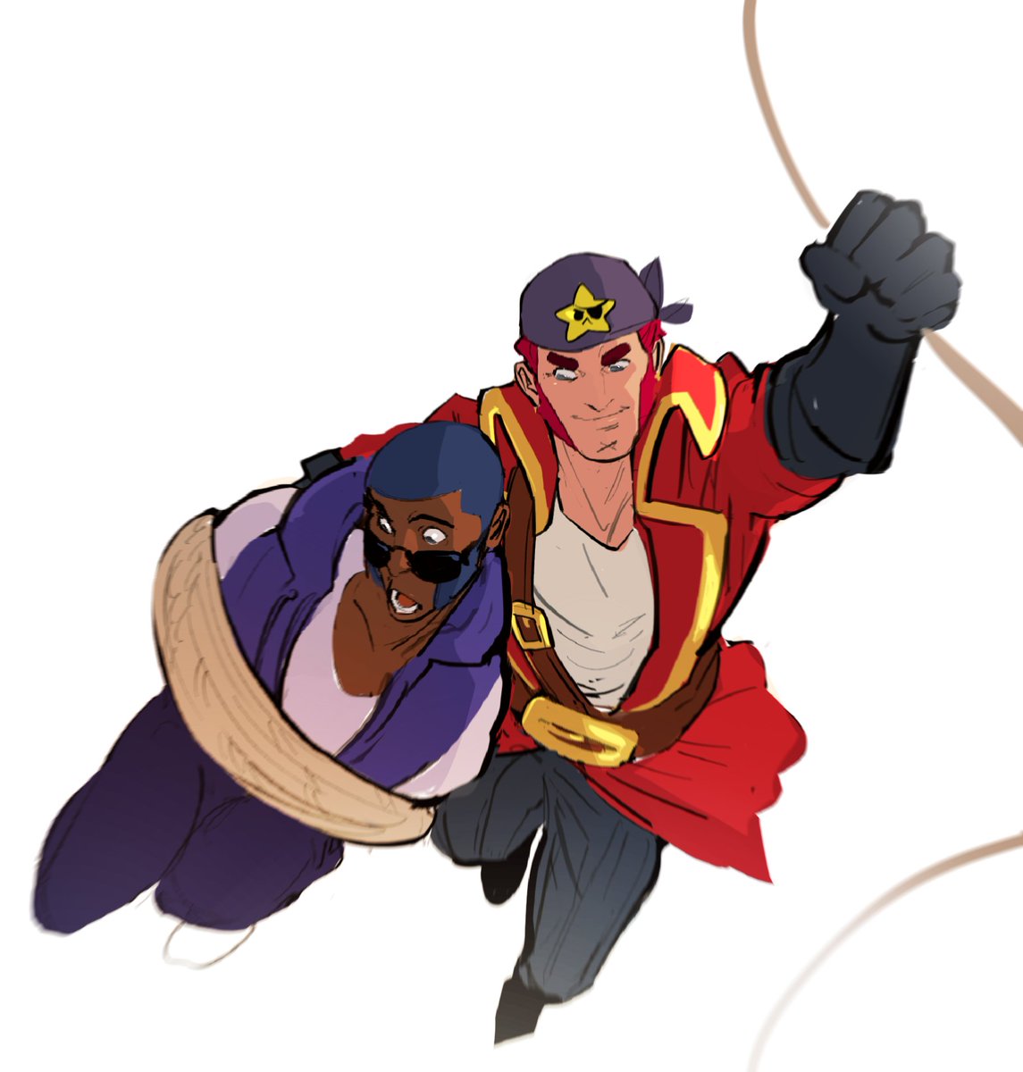 Happy new year #BrawlStars #BrawlStarsArt #Colt #Brock