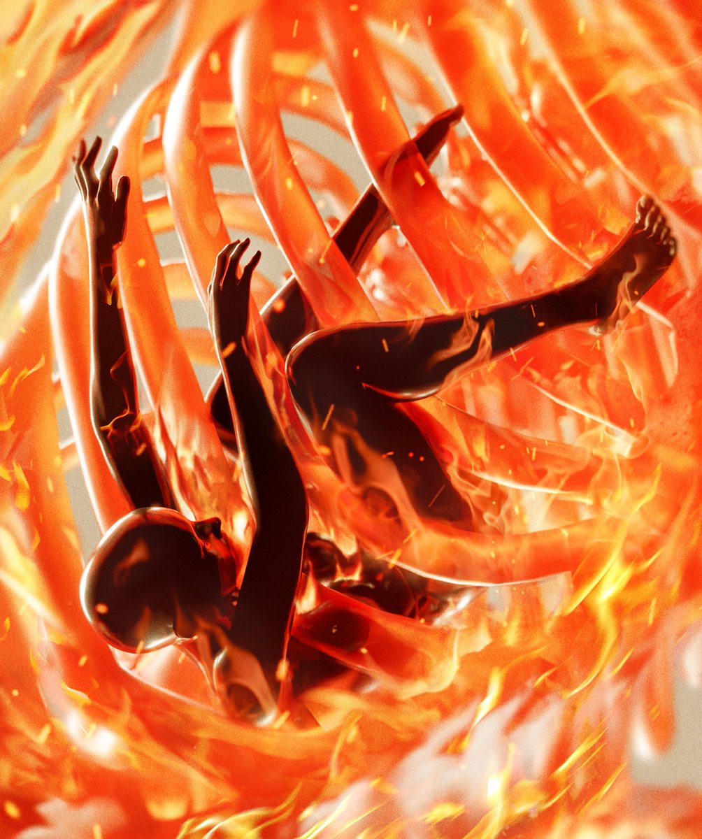 She wore her sins like fire