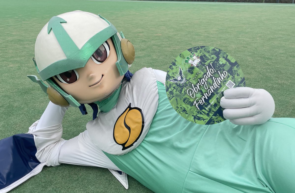 #サステナカップ 🏆
サステナカップも残り2日‼️

ボクは暑いとき、うちわで暑さをしのいでるよ〜〜🍀

みんなも暑いときはうちわやハンディファンで暑さをしのごう🤝🏼

#ガイナーレ鳥取
#サステナカップ応援チャレンジ