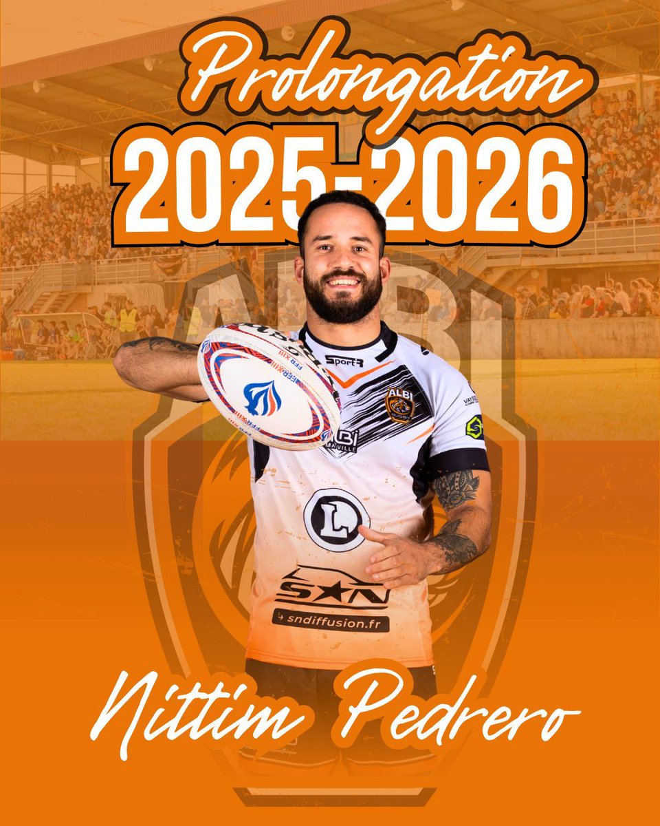 🛡️ Ils sont restés debout… et ils repartent au combat !

Malgré des blessures qui les ont tenus éloignés des terrains une partie de la saison, Tristan Dupuy et Nittim Pedrero poursuivent l’aventure.
🧡🖤 Deux guerriers, deux battants, deux Tigres qu’on est fiers de retrouver.