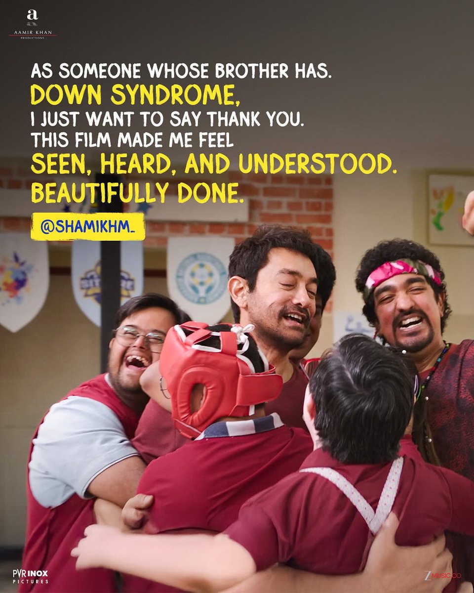 A film where you walk out with the story etched into your heart - that’s #SitaareZameenPar ❤️ #SitaareZameenPar, NOW PLAYING at Novo Cinemas. Get tickets 🎟️ now on our website or Novo app.

#Movies #Cinema #AGreatTimeOut