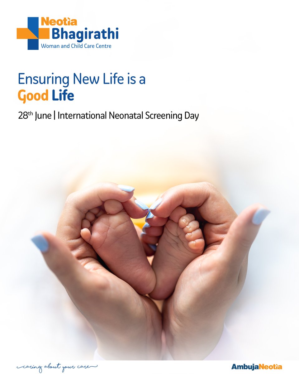 On #NeonatalScreeningDay, we reaffirm our commitment to early screening that helps detect potential newborn health issues early, because timely care makes all the difference.
#NeotiaBhagirathi #NewbornCare #EarlyDetectionMatters