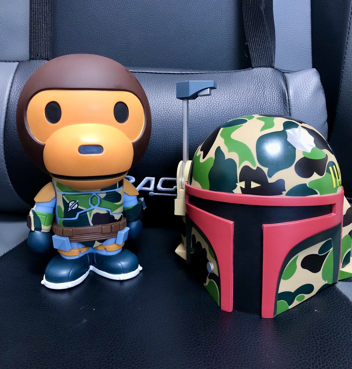 utnc22's tweet image. ずっと欲しかったやつ🙆‍♂️
BABY MILO 可愛い👏

#starwars 
#abathingape
