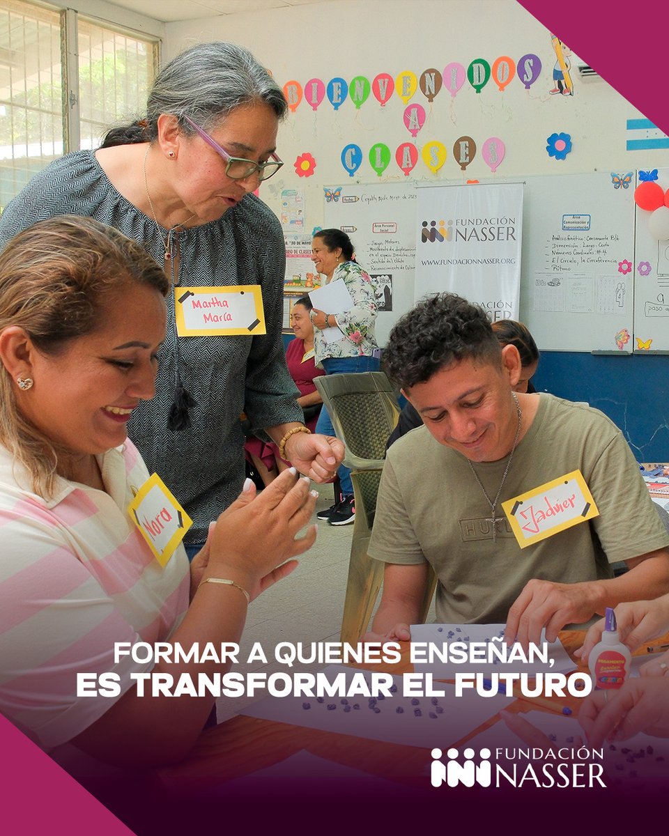 En Fundación Nasser, reconocemos que la calidad educativa depende de la preparación de los docentes. Por eso, brindamos programas de capacitación que responden a los desafíos y oportunidades del día a día en el aula, renovamos metodologías y enriquecemos conocimientos.🔑