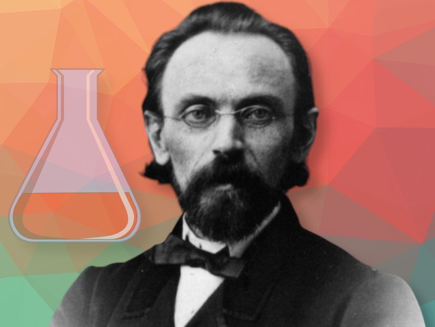 200th Birthday of Emil Erlenmeyer
Why is a glass vessel with a narrow neck (narrow-neck flask) or a wider neck (wide-neck flask) called an Erlenmeyer flask? 
chemistryviews.org/200th-birthday…